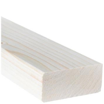 Bouwhout vuren geschaafd 38x89 mm lengte 270 cm
