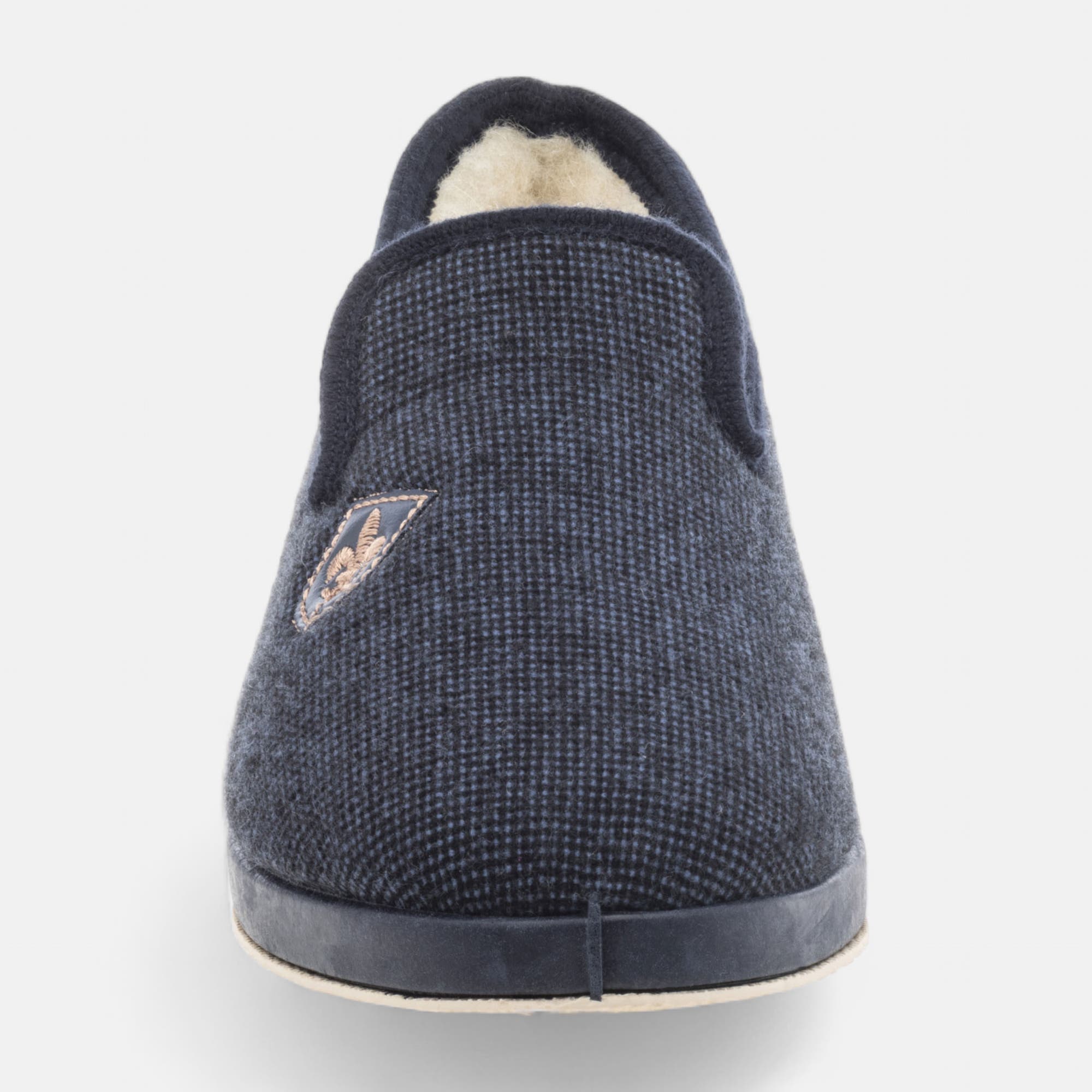 Charentaises Homme bleu marine