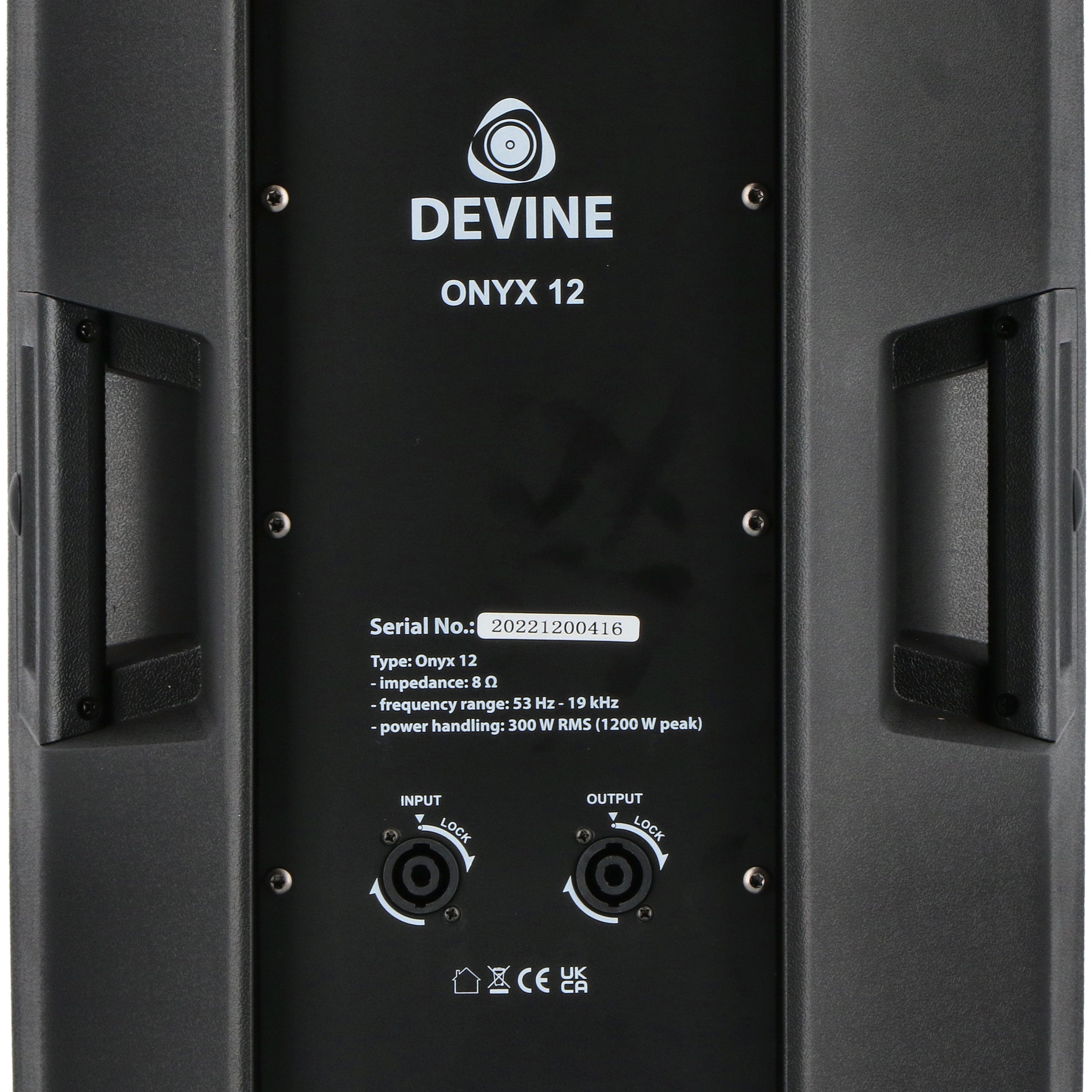 Devine Onyx 12 passieve 12 inch speaker