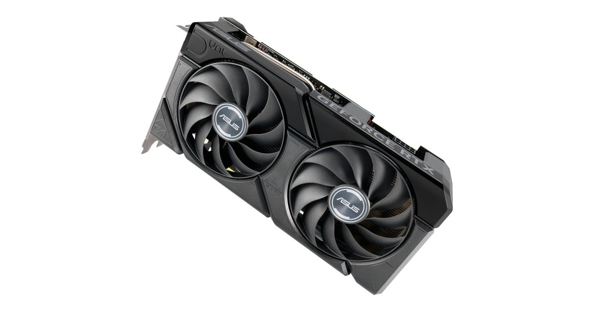 ASUSDUAL GeForce RTX 4060 Ti EVO OC grafische kaart  (1x HDMI, 3x DisplayPort, DLSS 3)