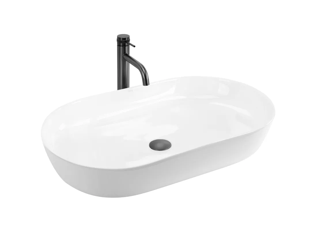 Vasque À Poser Rea Cleo 71 White