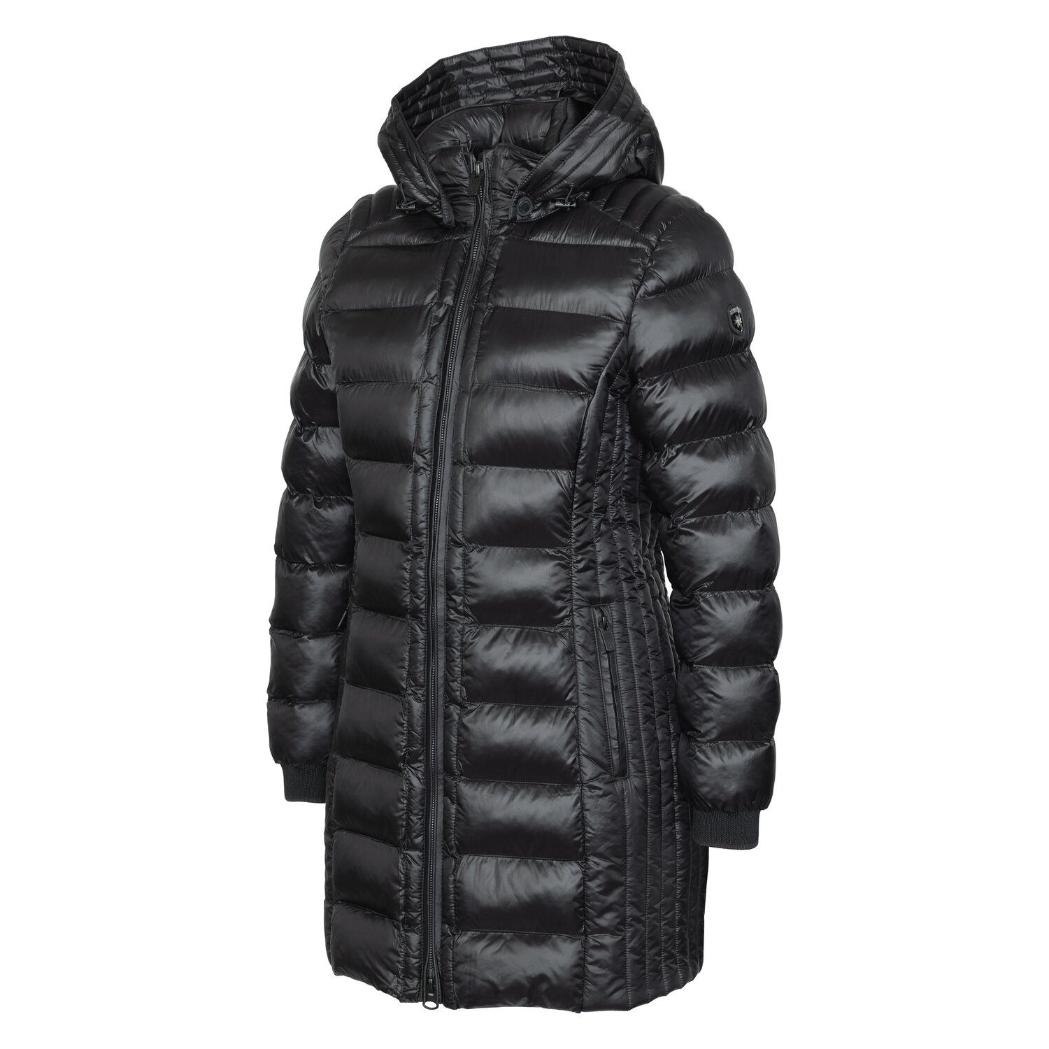 WELLENSTEYN Damenjacke Highclass Long - schwarz - XXL