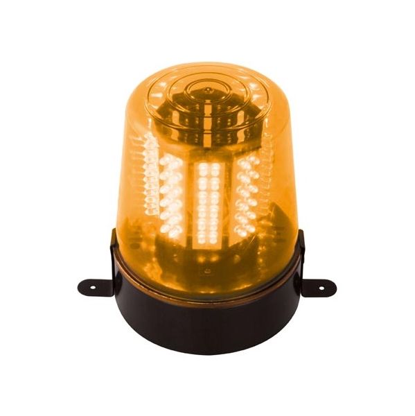 HQ Power Luz Rotativa Laranja 12v 12 Leds
