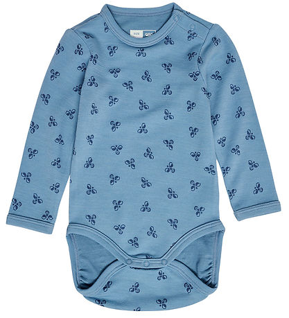 Hummel Body l/æ - Uld - HmlBambo - Blåe Shadow