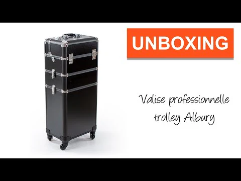 Valise esthétique trolley professionnelle Albury