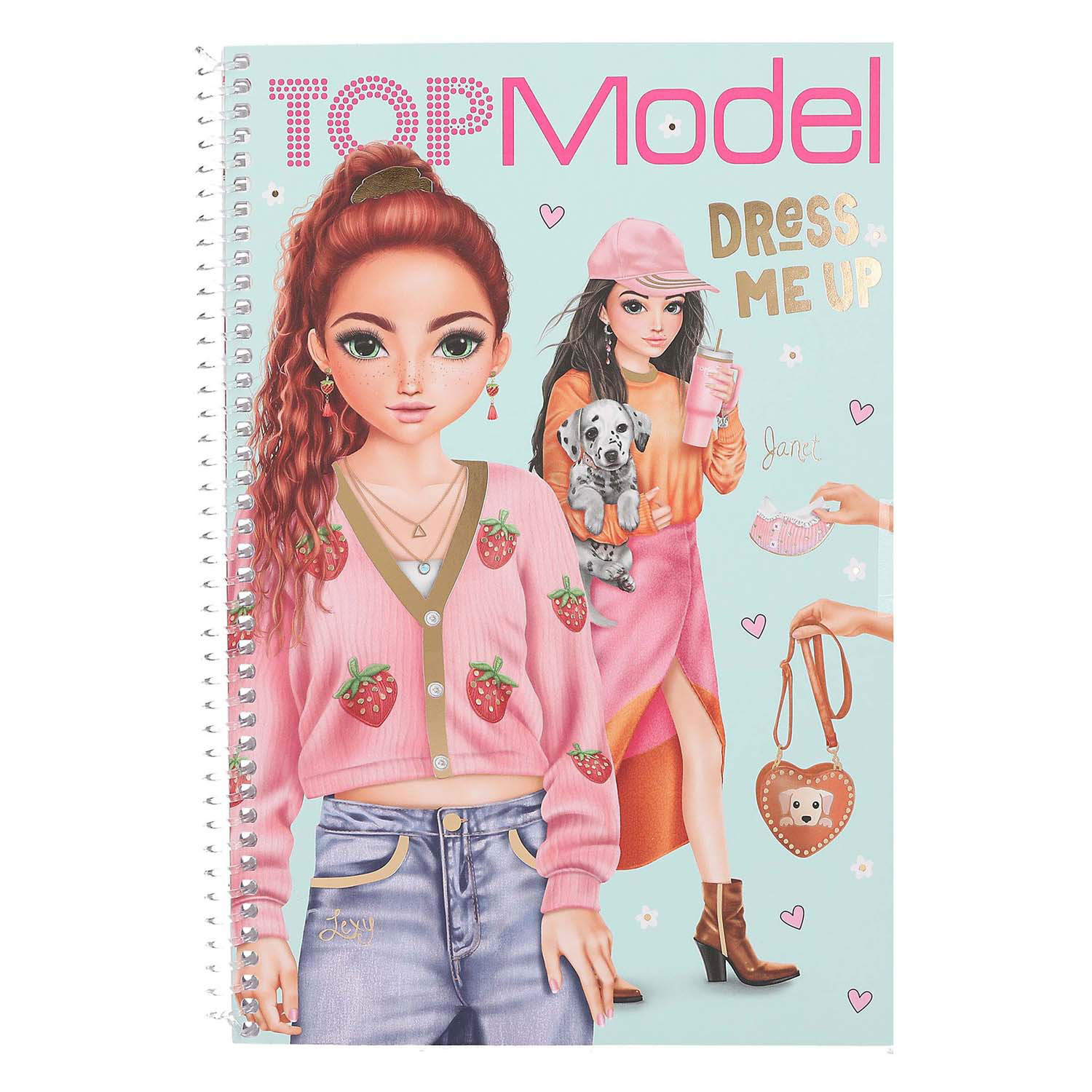 TOPModel Dress me Up Stickerboek Groot