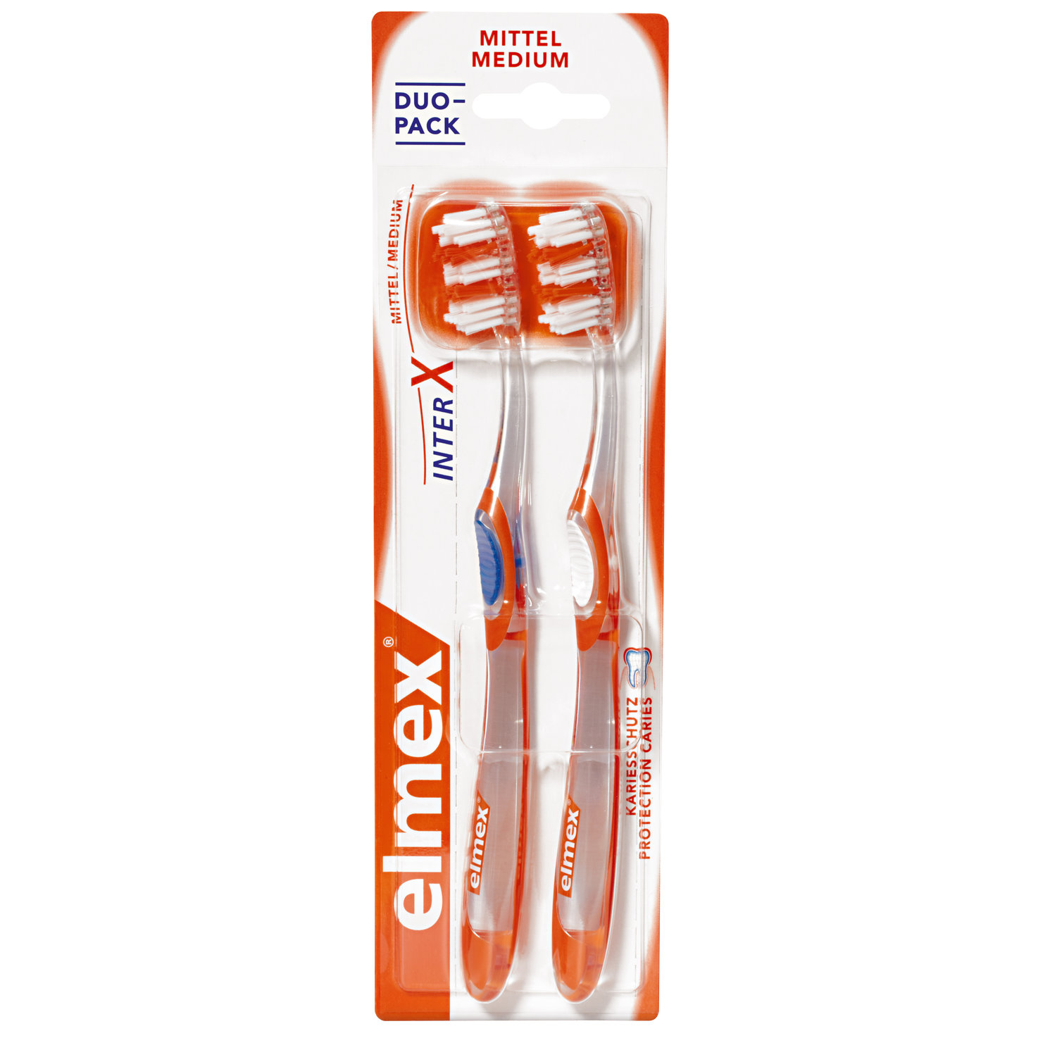 Elmex Zahnbürste Medium 2 Stück