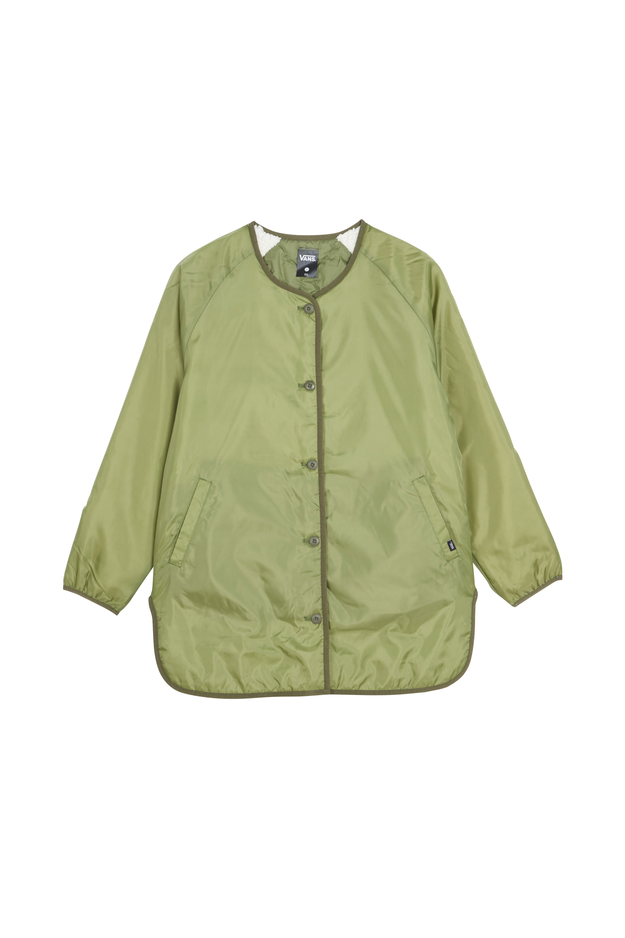 VANS veste PEAKE QUILTED LINER COA AMUS MDGRE Vert