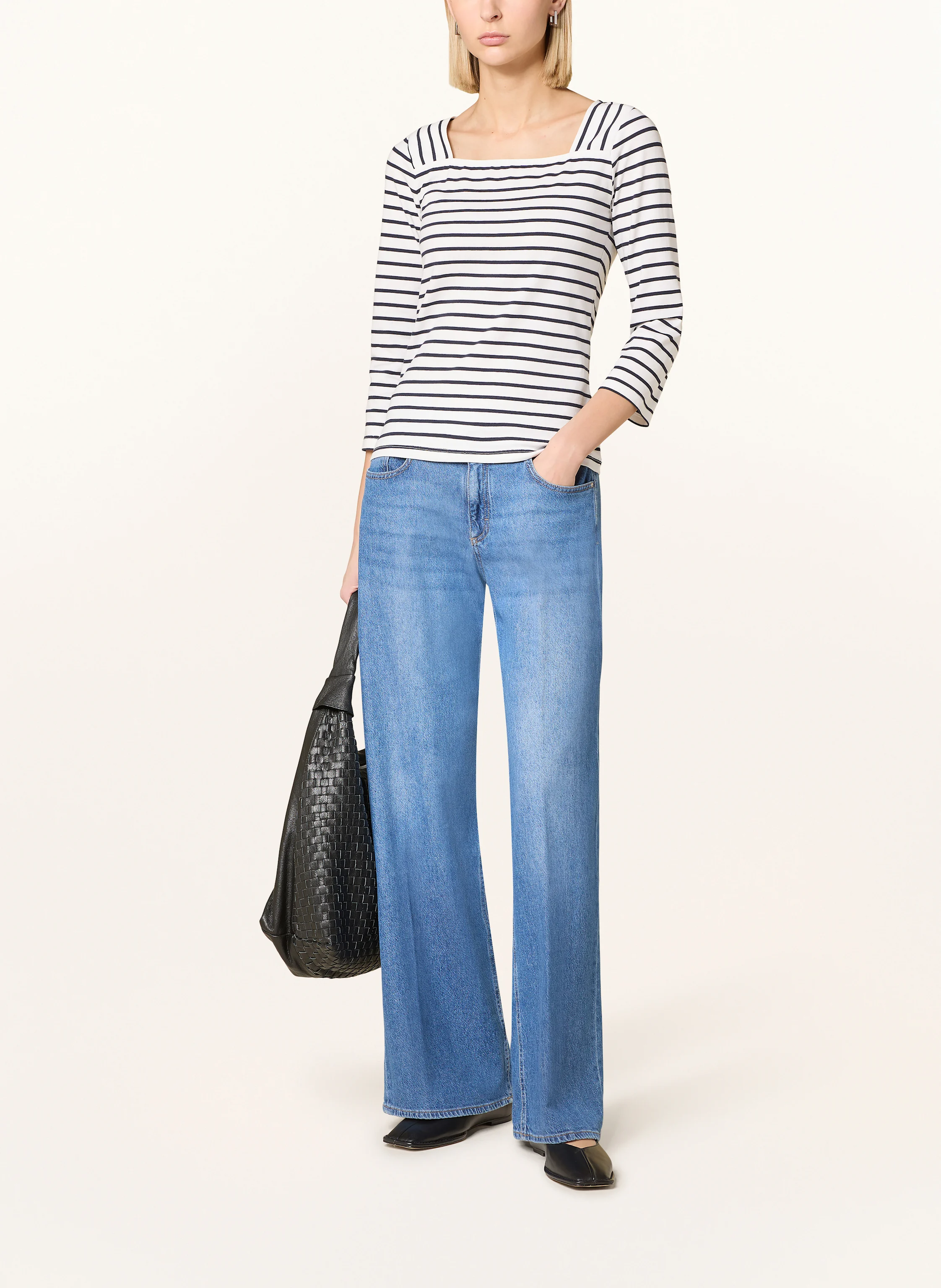 s.Oliver BLACK LABEL Shirt mit 3/4-Arm
