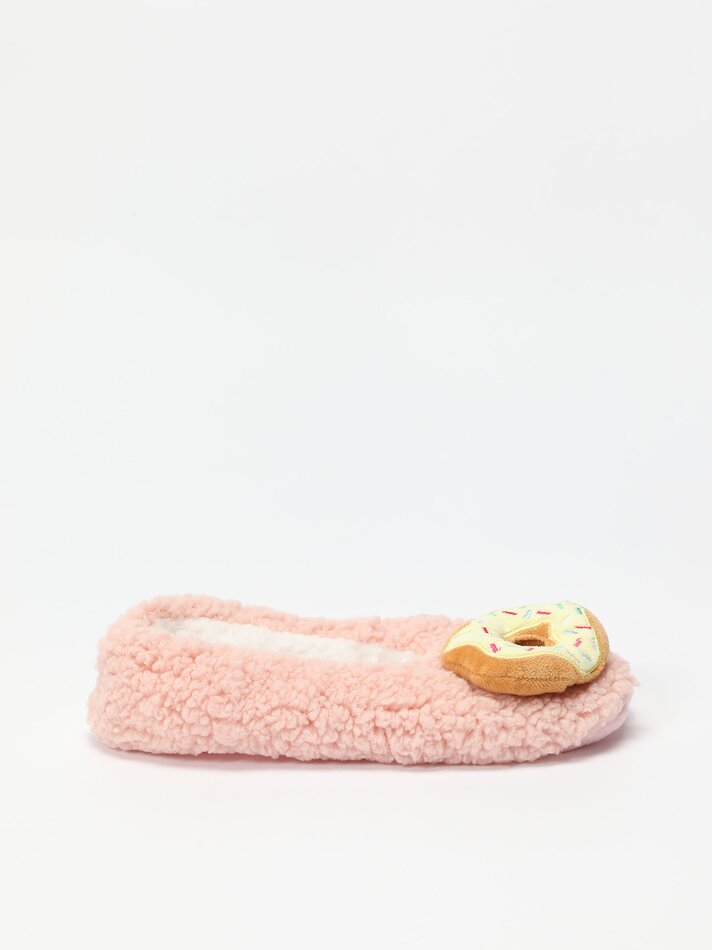 Pantufas macias em formato de donut - Vários modelos