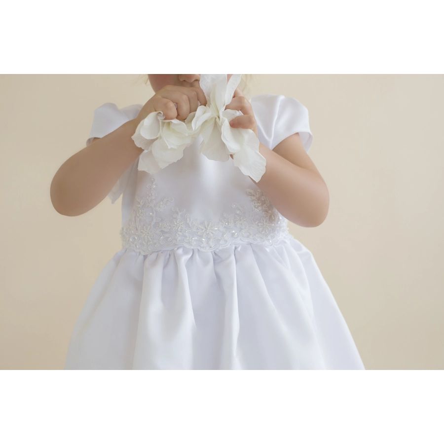 HOBEA Taufkleid Diana weiß