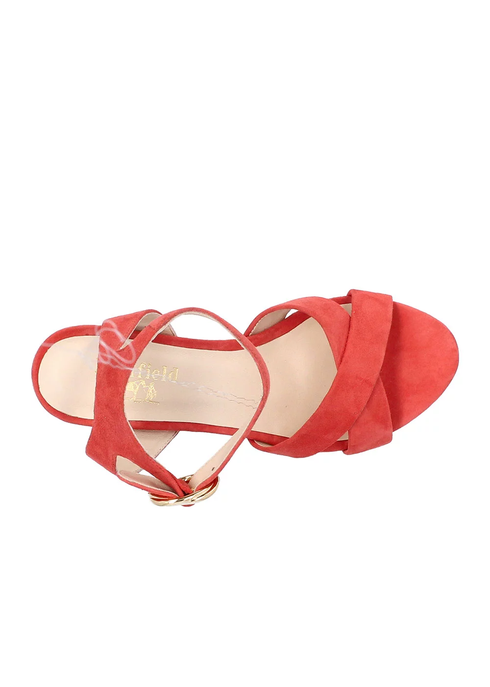 SANDALE BIRMINGHAM VELOURS CORAIL