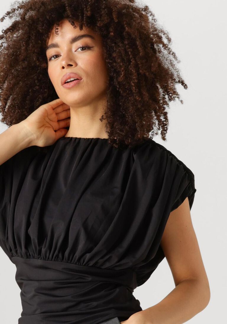 zwarte co'couture top cattia cc top