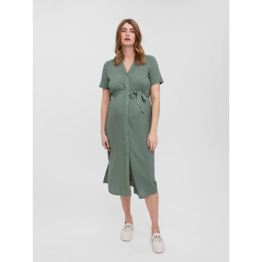 Køb Vero Moda Maternity Laurel Wreath Vica Skjorte Kjole Noos