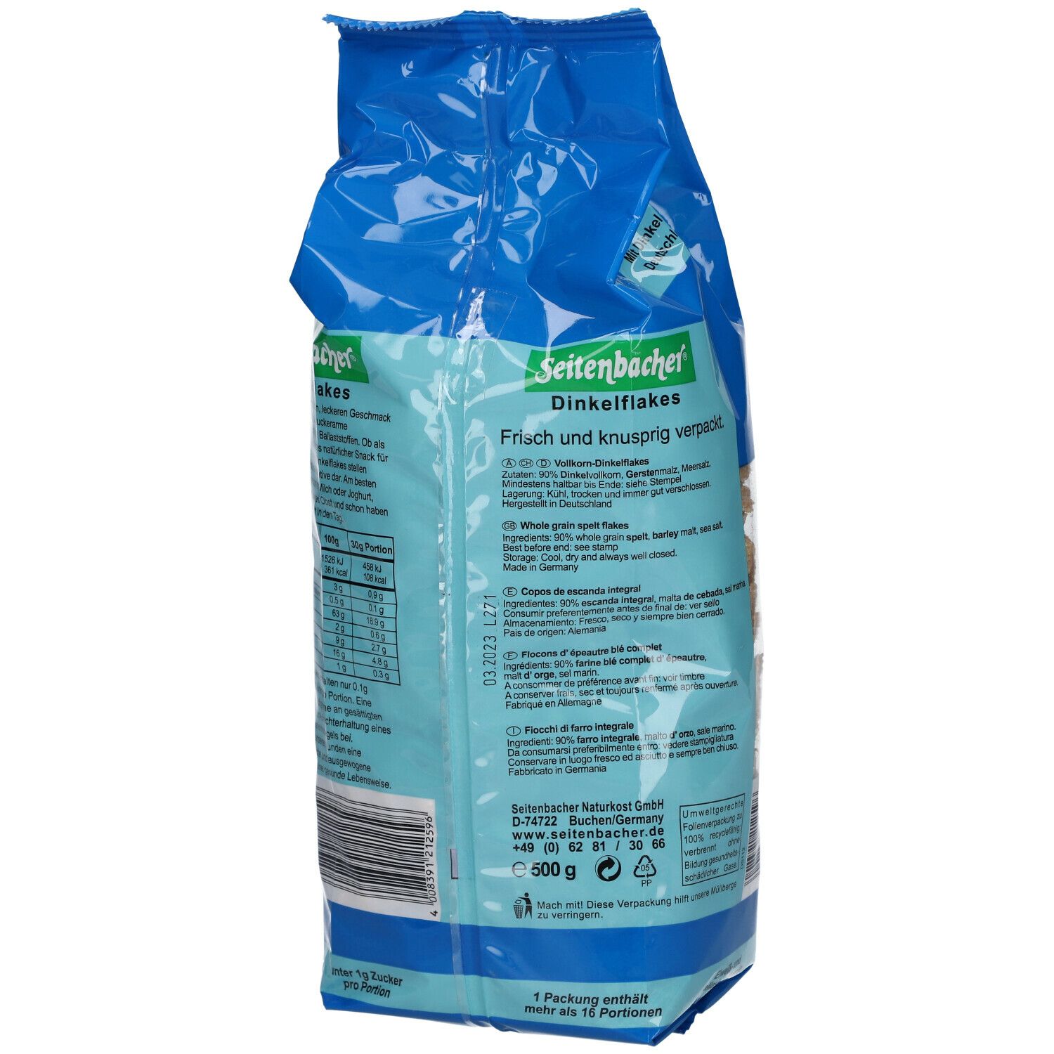 Seitenbacher® Dinkelflakes