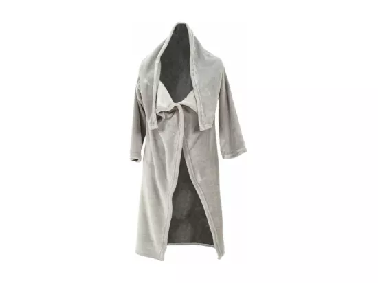 Plaid A Manches Enfant Gris 140x100cm