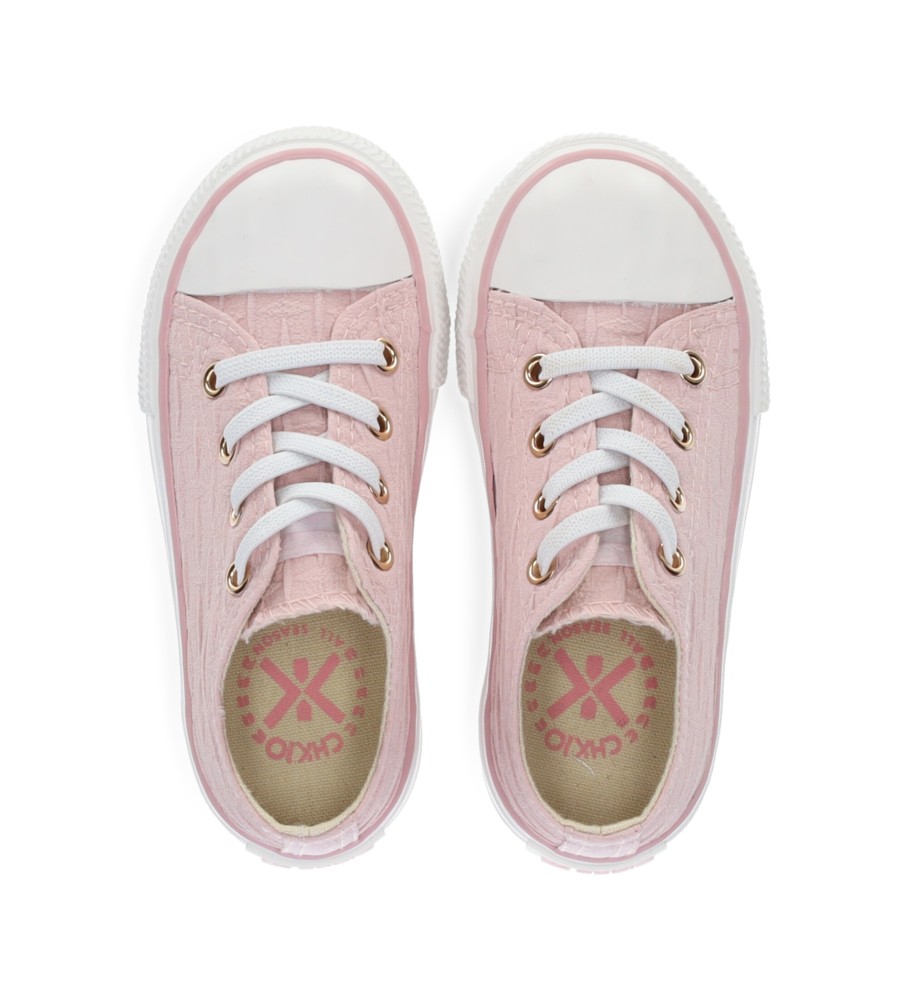 Tênis Infantil Chika10 LITO, Tamanho 33, Rosa