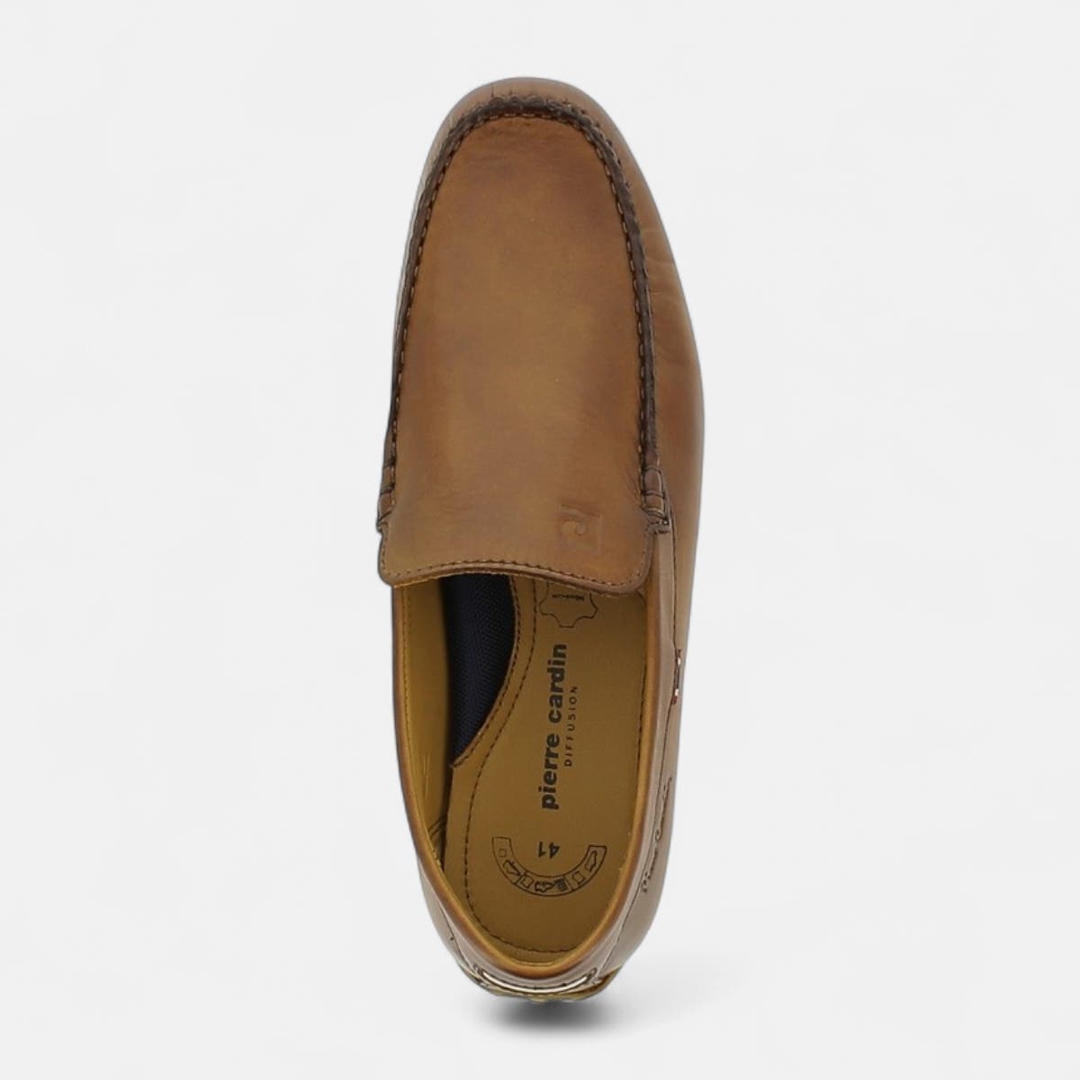 Mocassins Homme en cuir marron