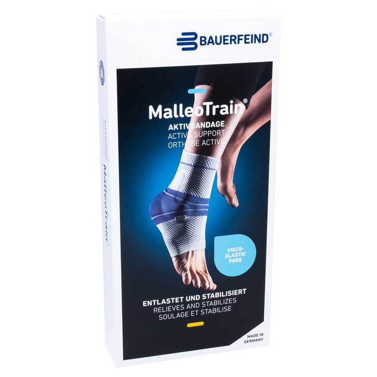Malleotrain Sprunggelenkbandage Größe 1 links titan, 1 St