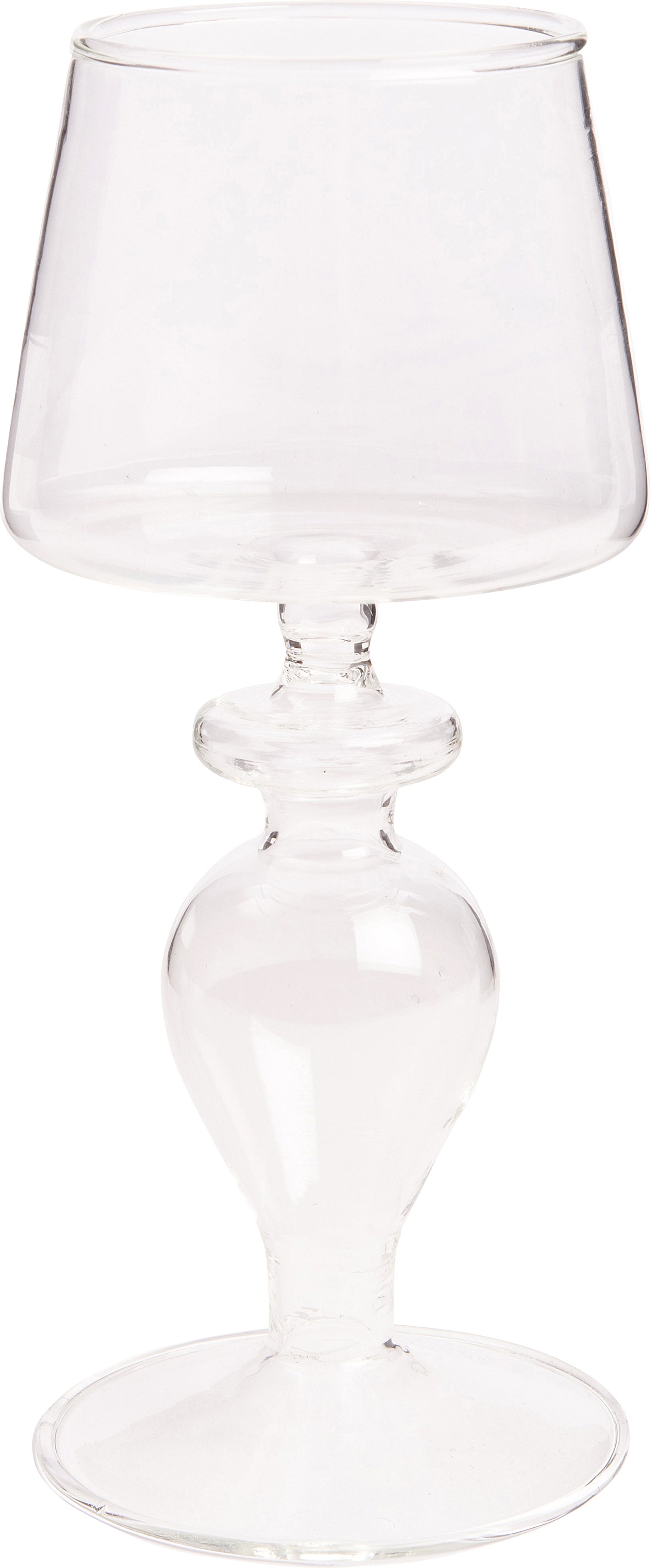 Intratuin waxinelichthouder transparant D 8 H 16,5 cm