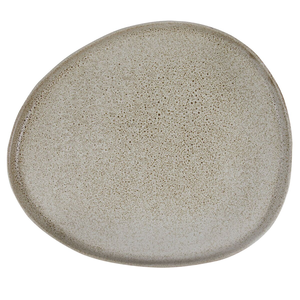 Raw Organic middagstallerken, 29 x 25 cm, sandy beige