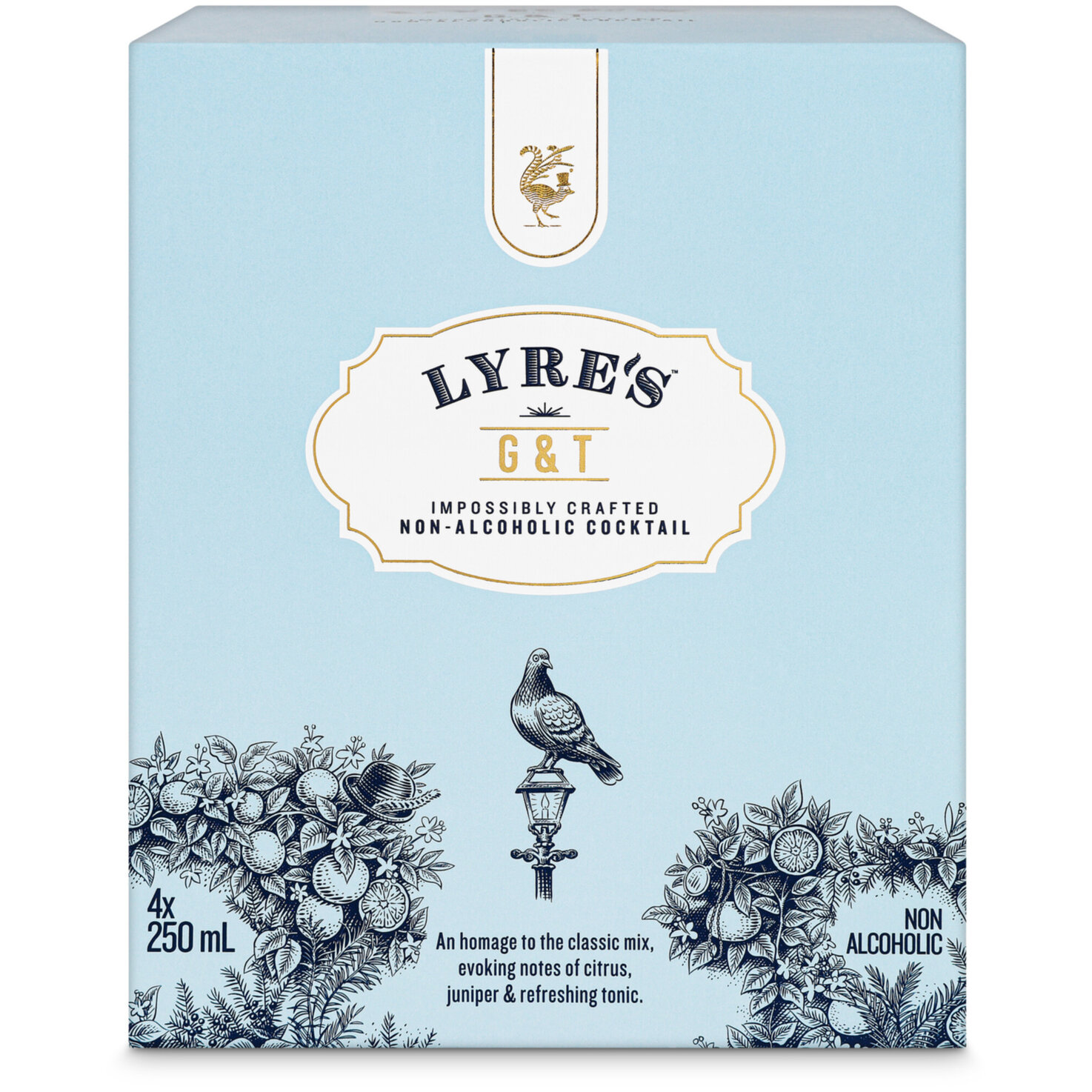 Lyre's G&T alkoholfrei 4x25cl -100cl