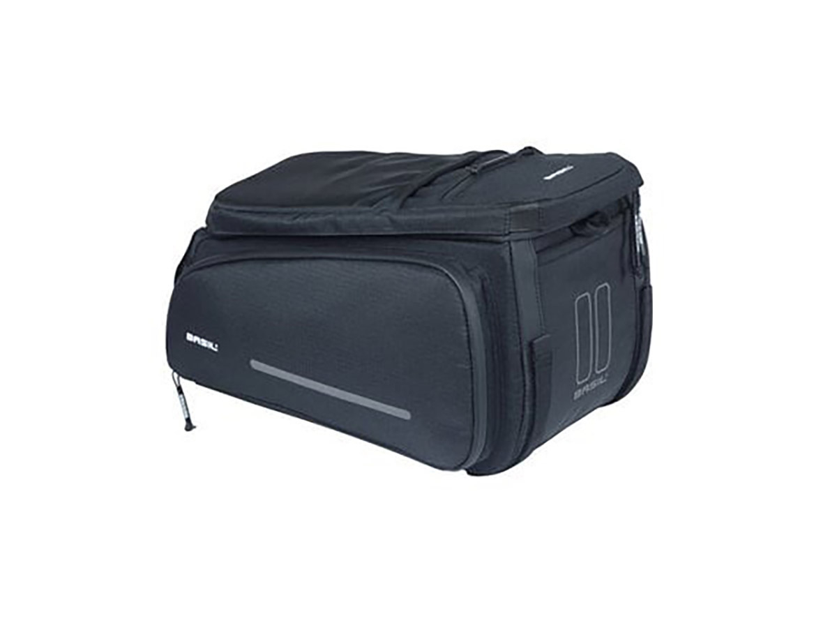 Basil Move bagagedragertas 10-26 Liter - Black