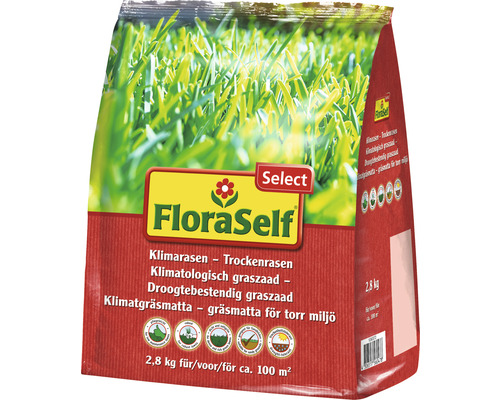 Droog gras - klimaatgras FloraSelf Select 2,8 kg / 100 m²