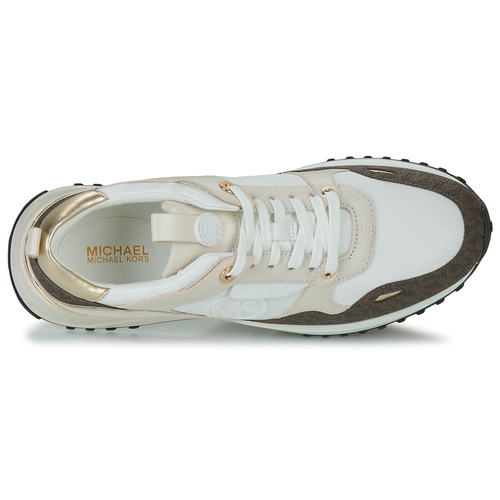 MICHAEL Michael Kors - THEO TRAINER Blanco / Marrón / Oro