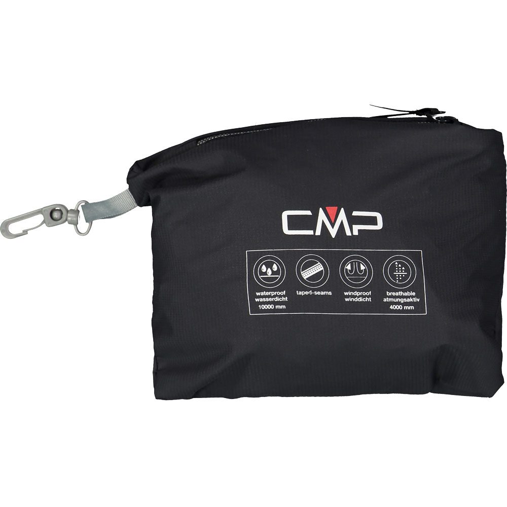 CMP Fix Hood Regenjacke Kinder anthrazit