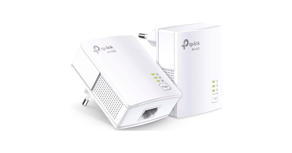 TP-LinkAV1000 Gigabit Powerline Starter Kit   (Wit)