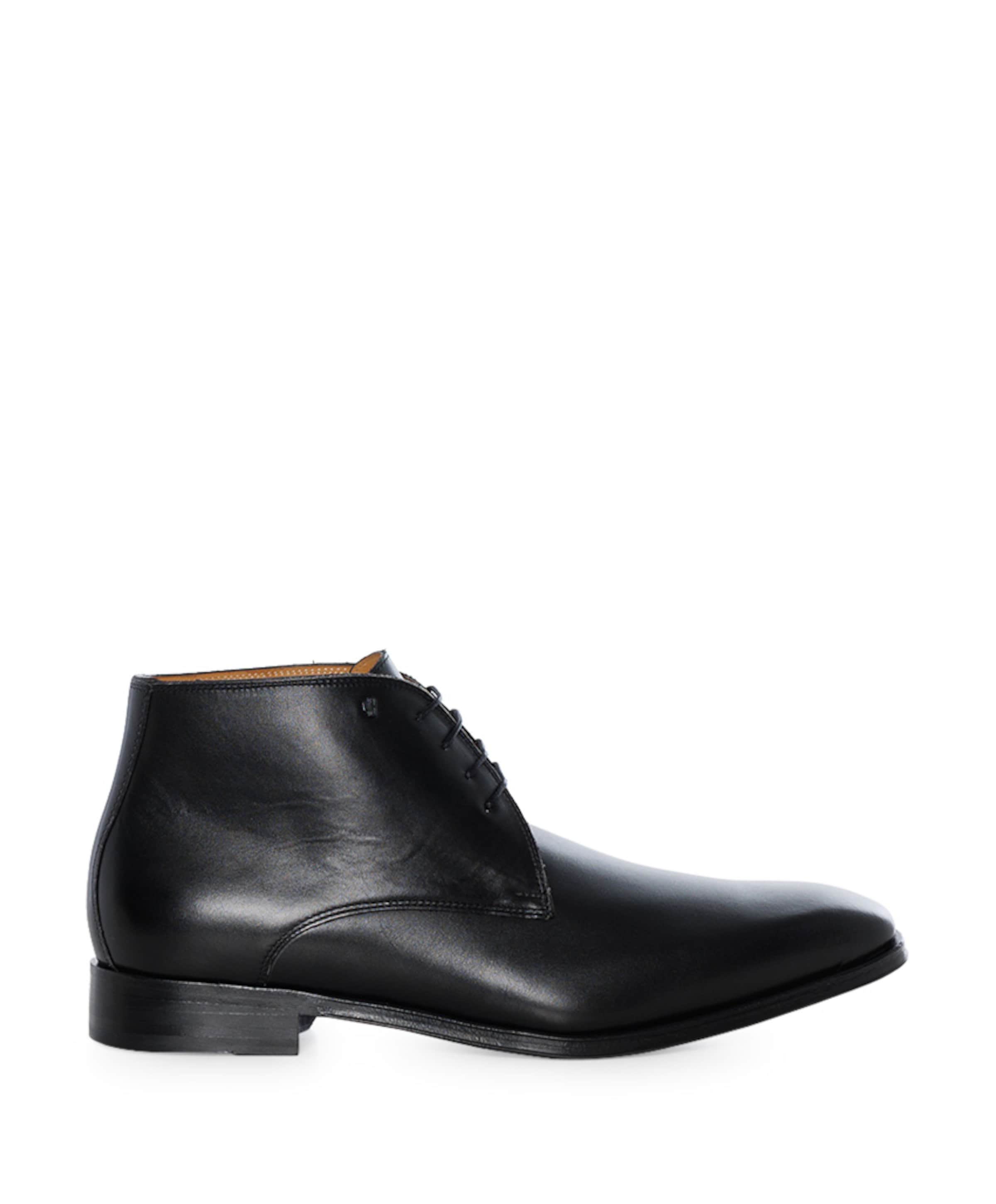 Van Bommel Heren veterboots zwart