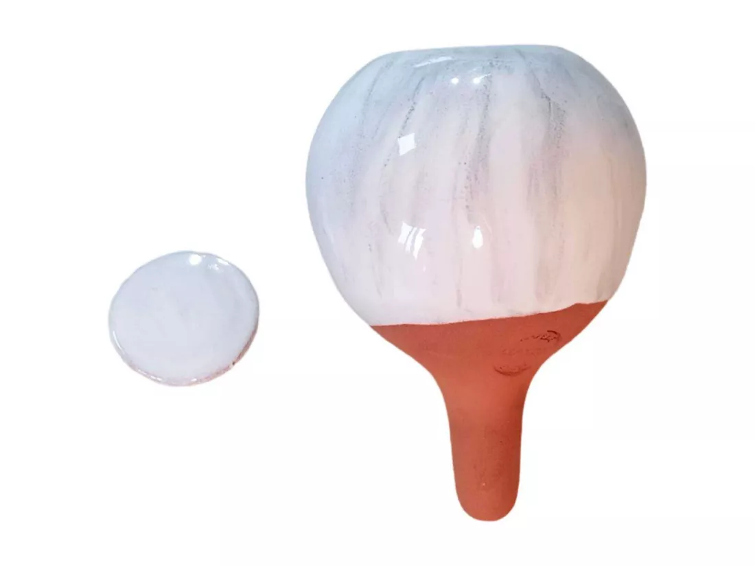 Ollas à planter en argile medium Marbré