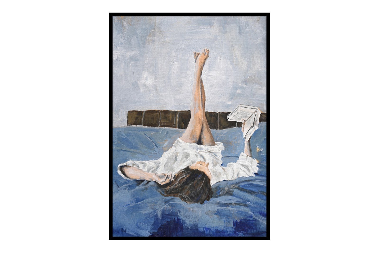Storytelling 70x100 cm Black Frame