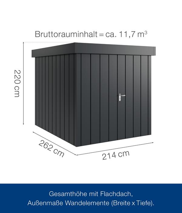 Hörmann Metallgerätehaus Juno JFD6 M-Sk