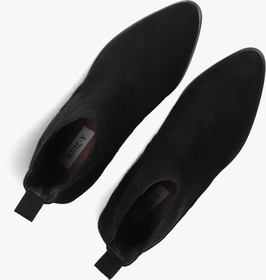 zwarte notre-v chelsea boots 47028