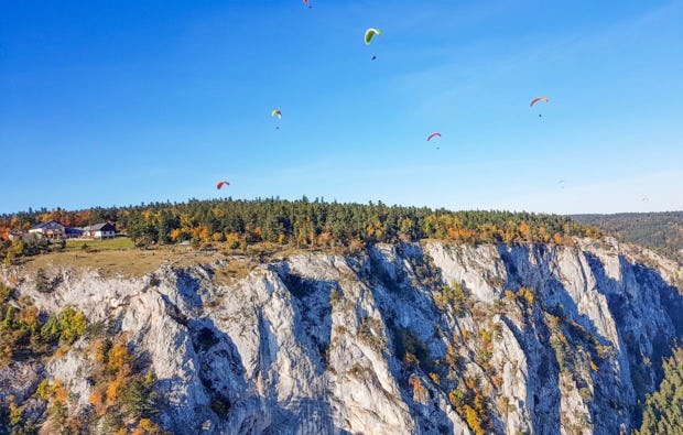 Gleitschirm Tandemflug Maiersdorf