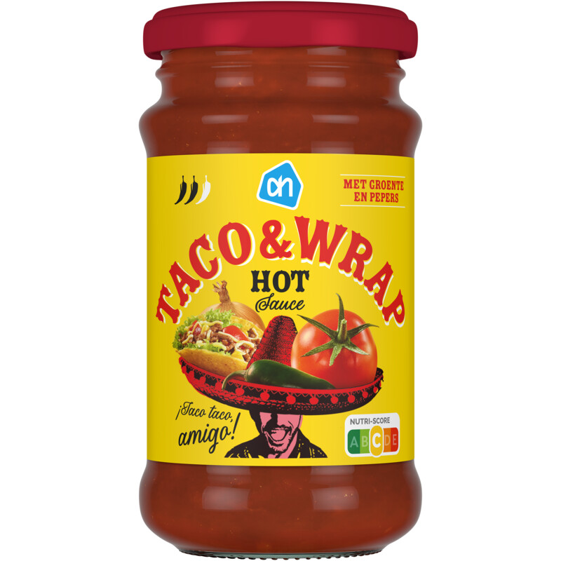 AH Taco & wrap hot sauce