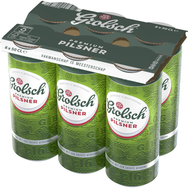 Grolsch Premium pilsner bier 6-pack