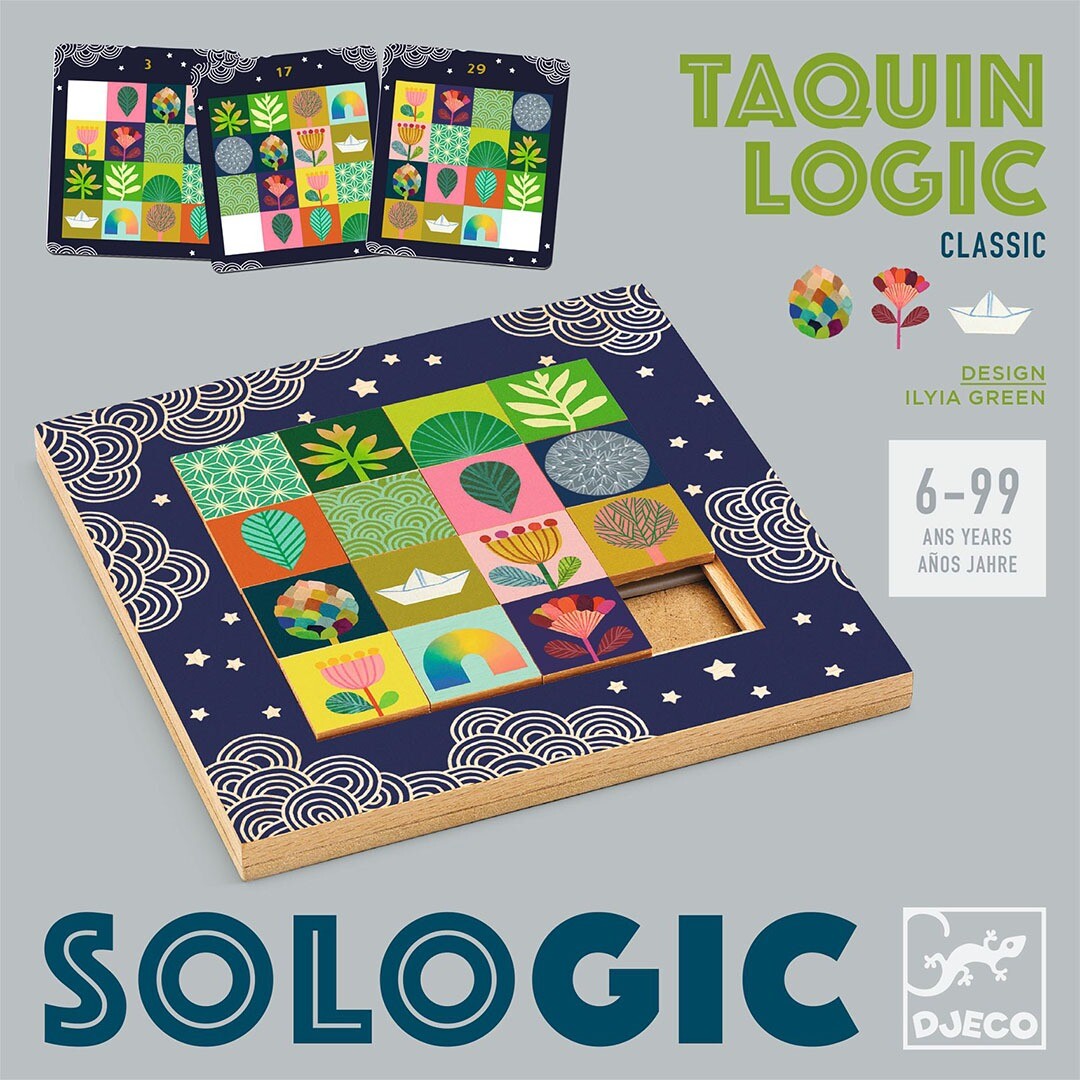 Djeco schuifpuzzel taquin logic