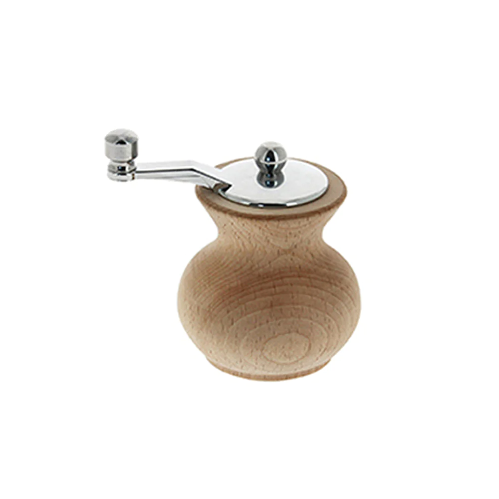 Moulin à sel Boogie 7 cm naturel en bois De Buyer
