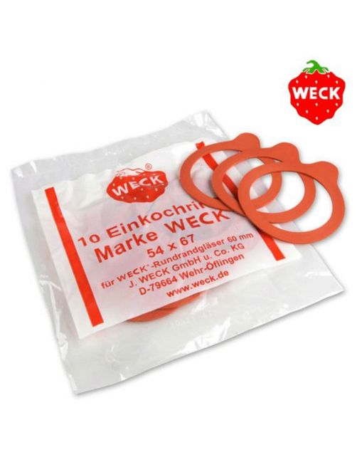 Weck Ringen Sapfles 54x67mm - Inmaken -
