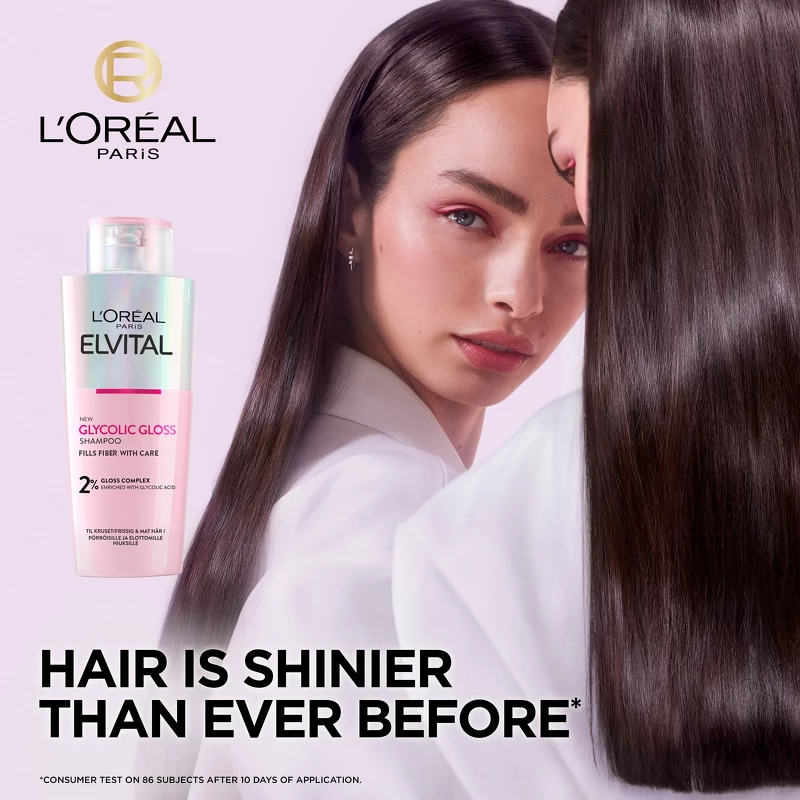 L'Oreal Paris Elvital Glycolic Gloss Shampoo 200 ml