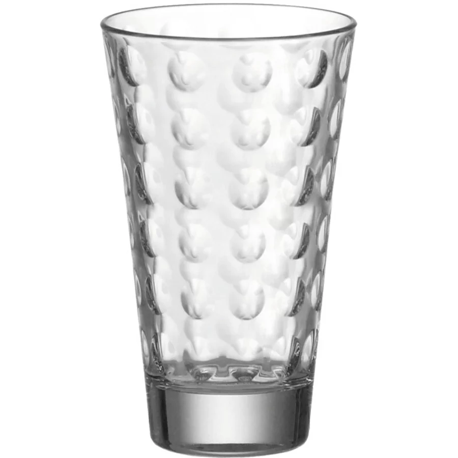 Leonardo Trinkgläser Optic 200 ml 6er Set transparent