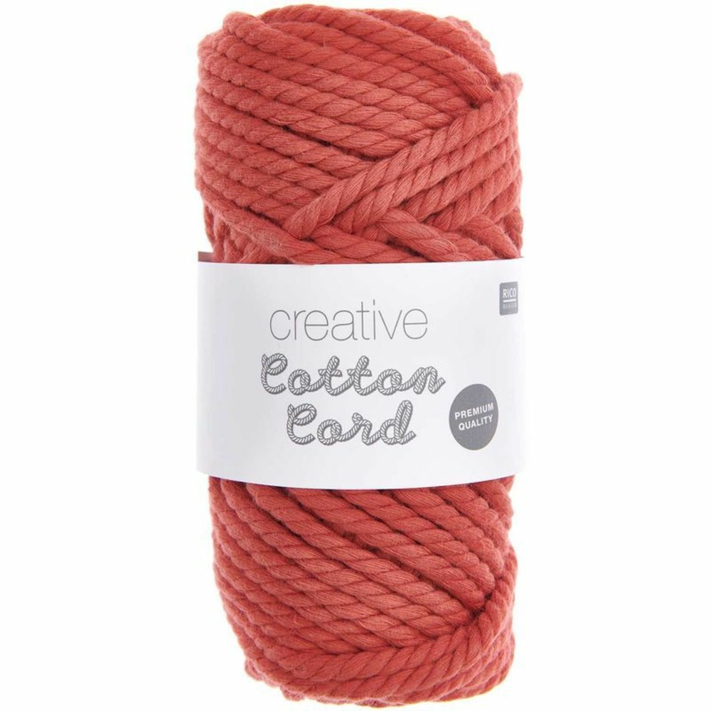 Pelote de corde en coton 25 m - azalée
