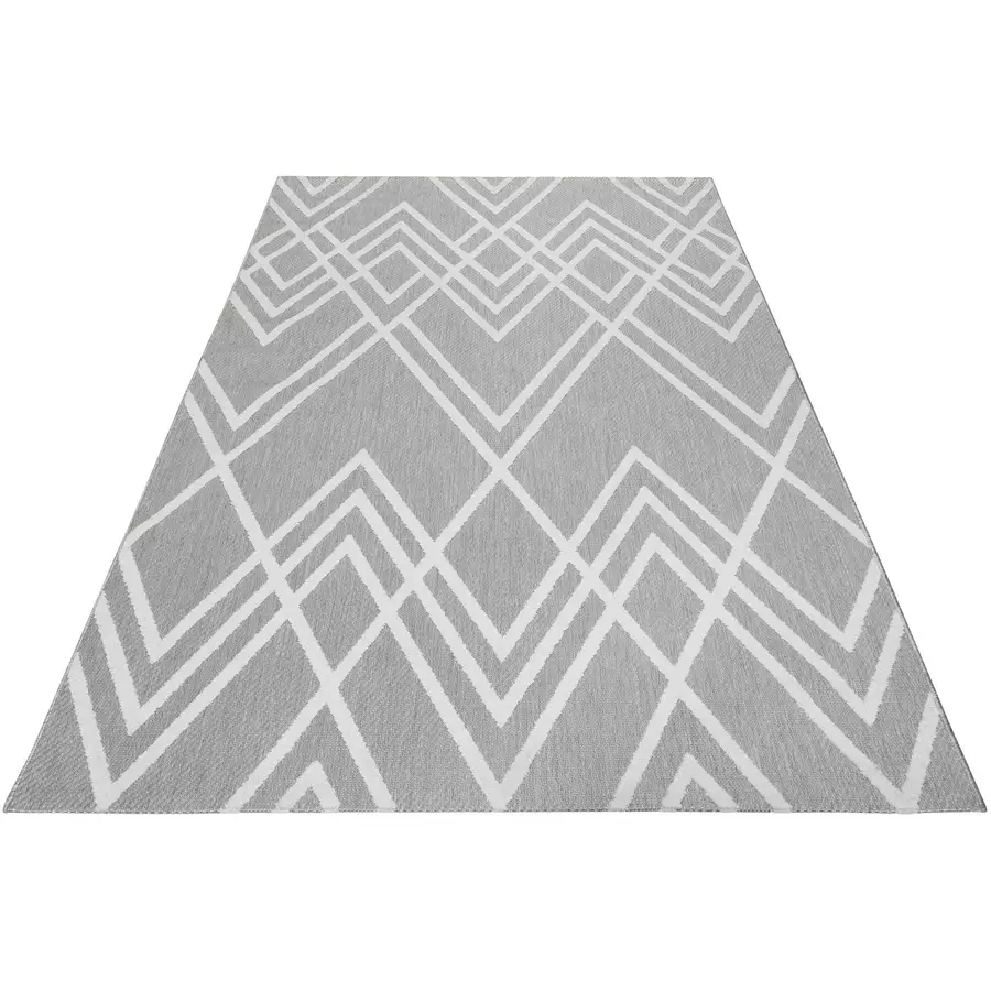 Esprit Outdoorteppich In & Outdoor  Rave grau, weis