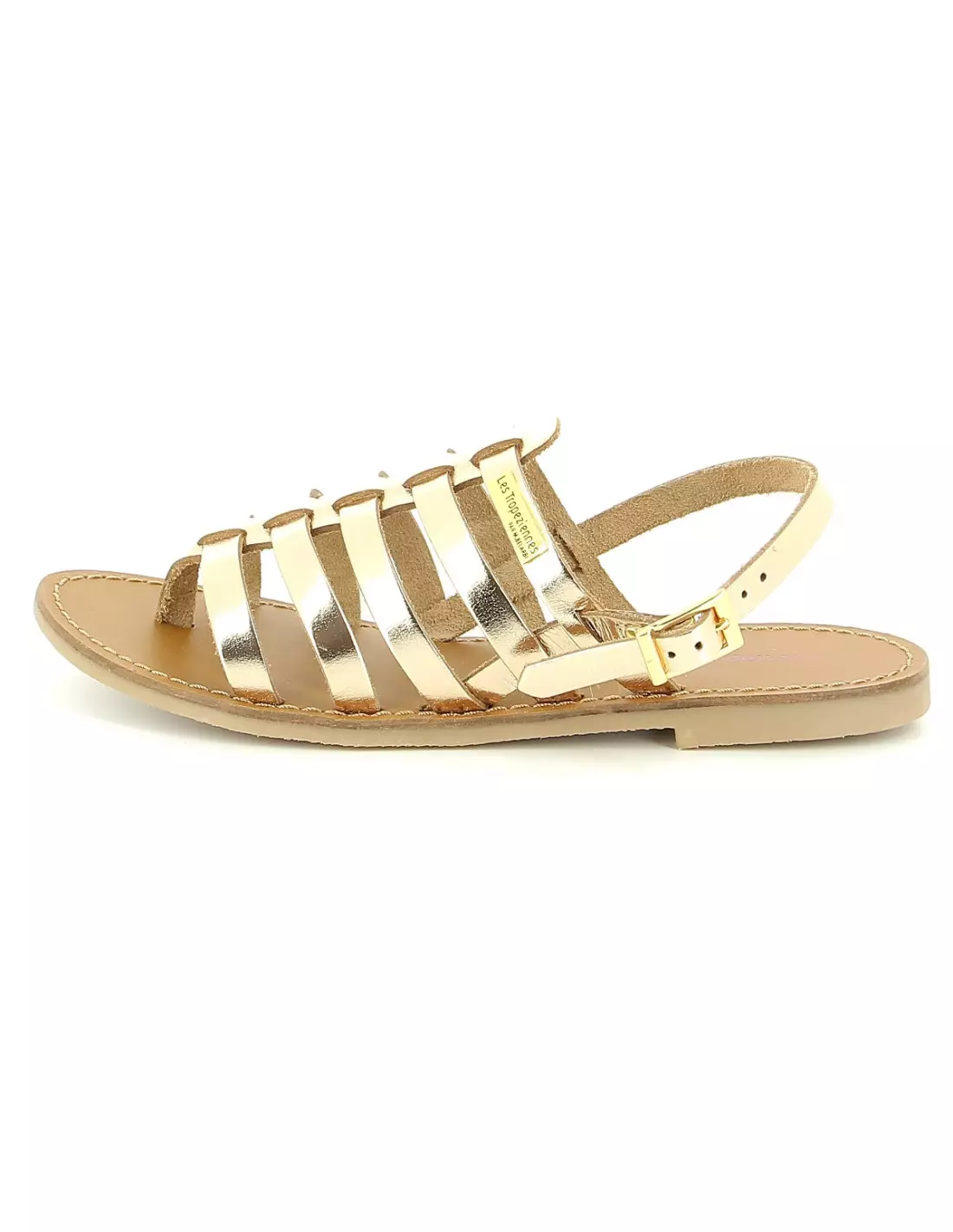 LES TROPEZIENNES DRE HERILO OR - Sandales & nu-pieds Or