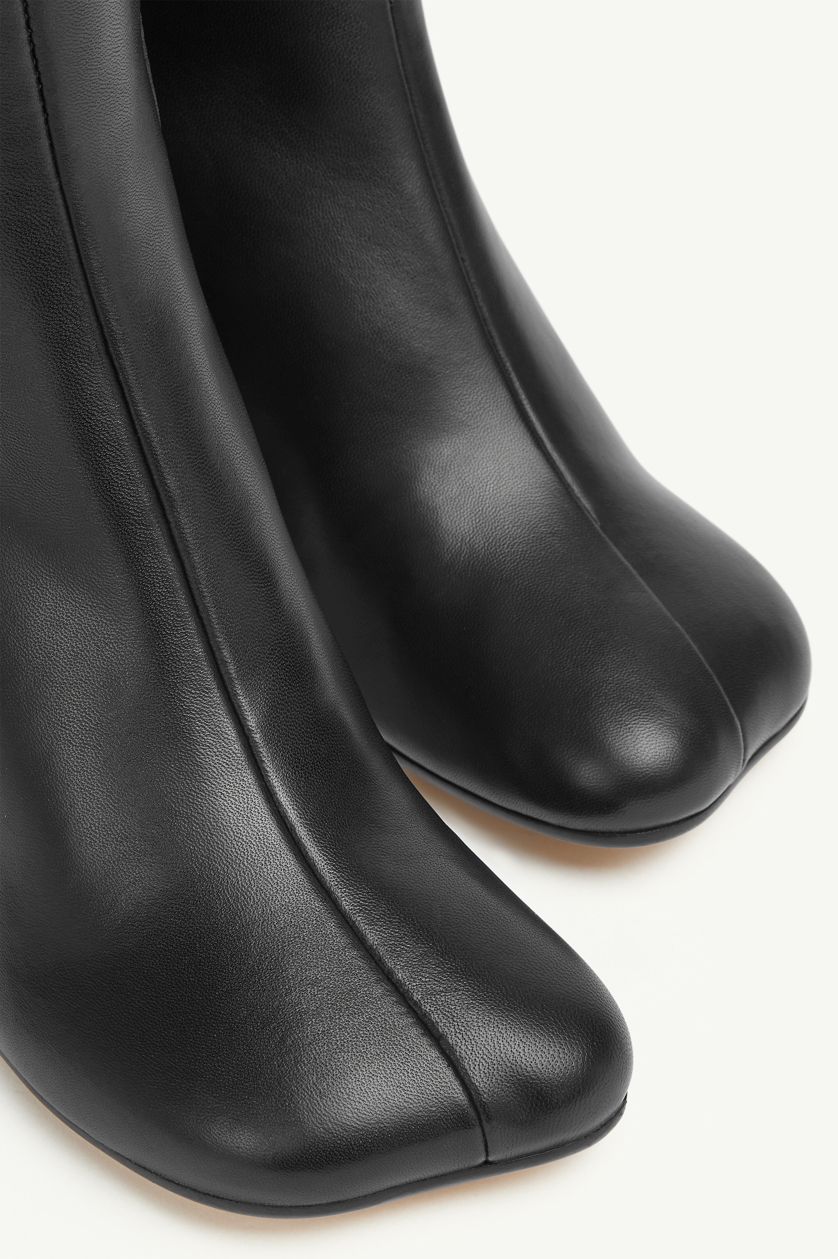 Bottines anatomiques en cuir nappa | femme Noir