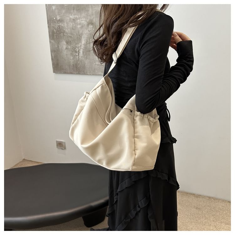 NewTown - Effen canvas tas