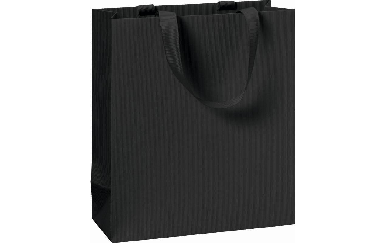 Geschenktasche One Colour 18 x 8 x 21 cm, SchwarzTragetasche zum Einpacken von Geschenken